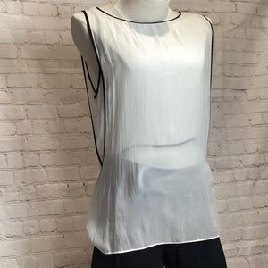 2046. Helmut Lange Sleeveless Blouse, NWT, Size M